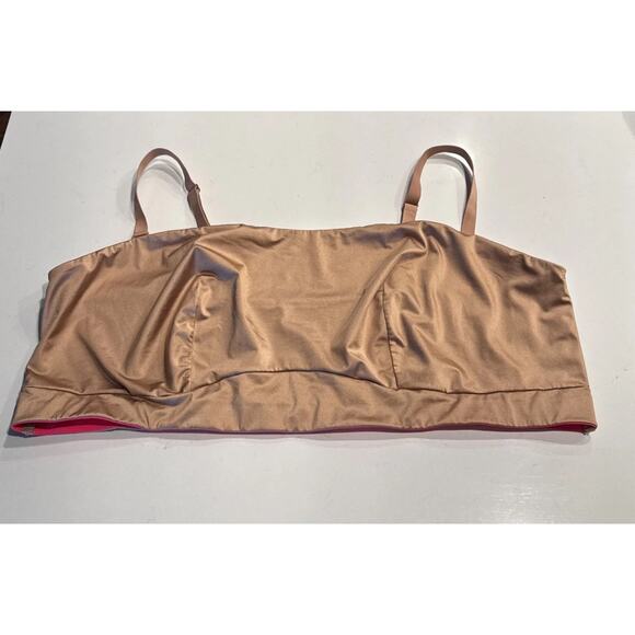 Yitty Headliner Shaping Bandeau Brown Sugar Bra Women’s Plus Size 6X Wireless - Picture 1 of 8
